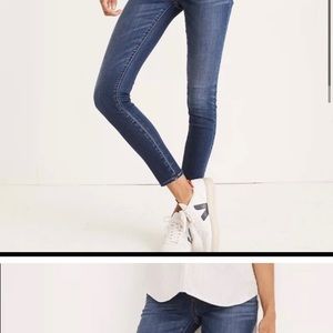 Madewell over the belly maternity jeans